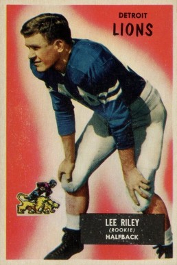 1955 Bowman Norman Riley #21 Football Card
