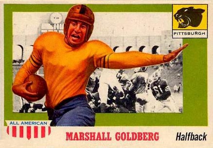 1955 Topps All-American Marshall Goldberg #89 Football Card