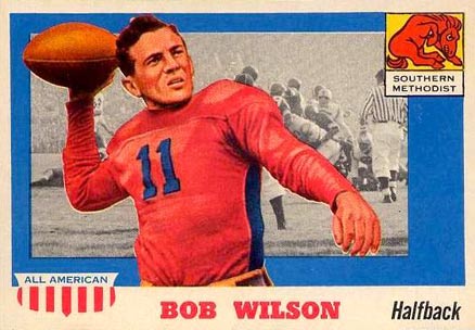 1955 Topps All-American Bob Wilson #71 Football Card