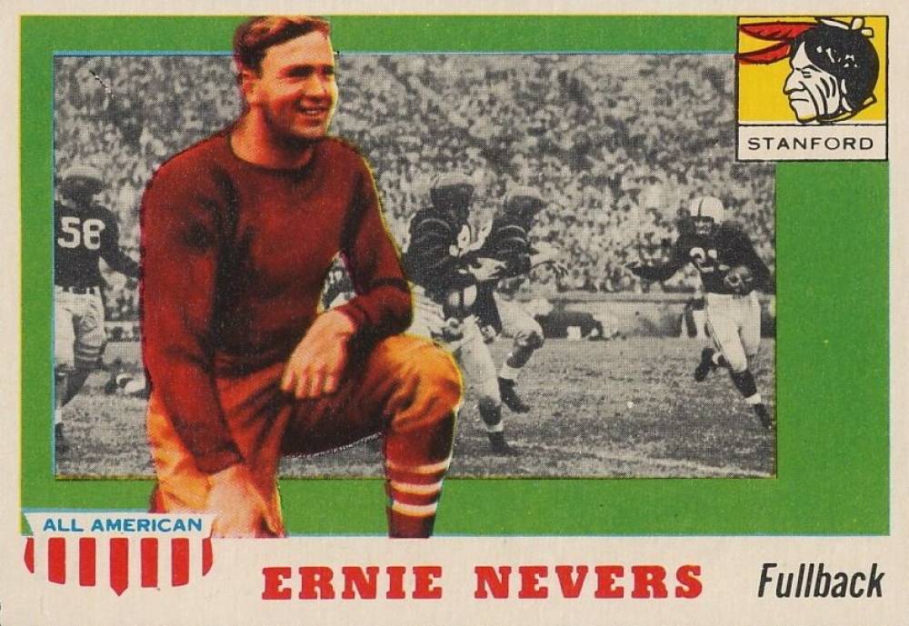 1955 Topps All-American Ernie Nevers #56 Football Card