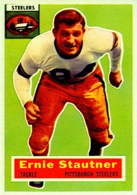 1956 Topps Ernie Stautner #87 Football Card