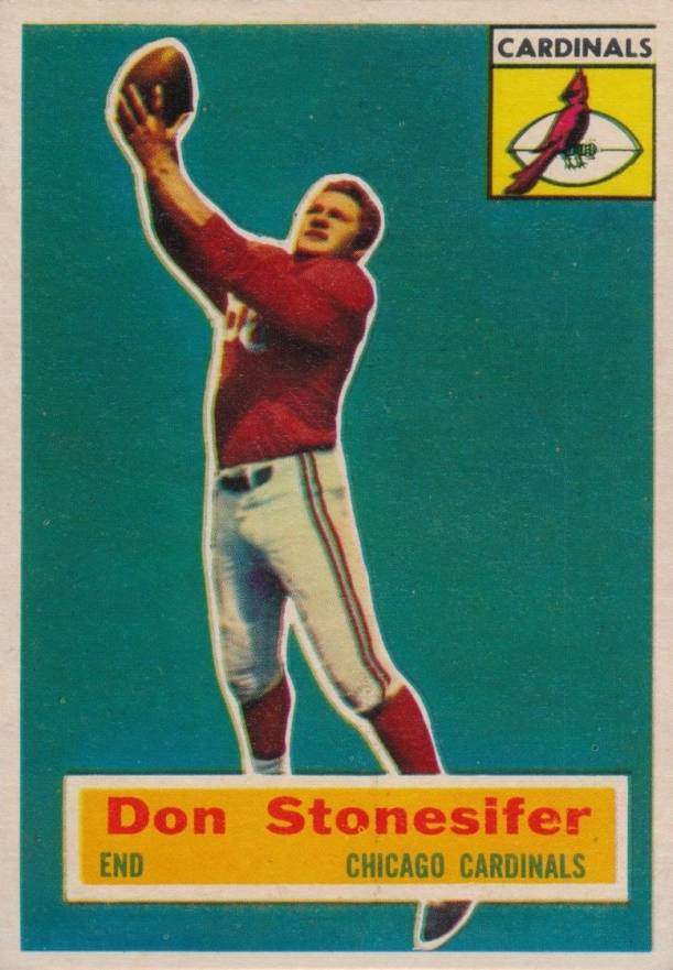 1956 Topps Don Stonesifer #70 Football Card