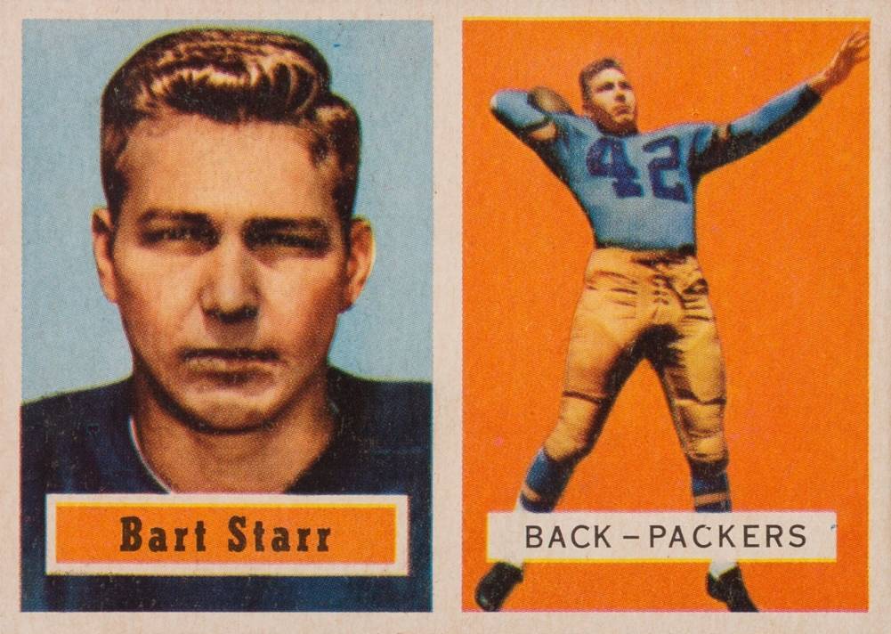 1957 Topps Bart Starr #119 Football Card