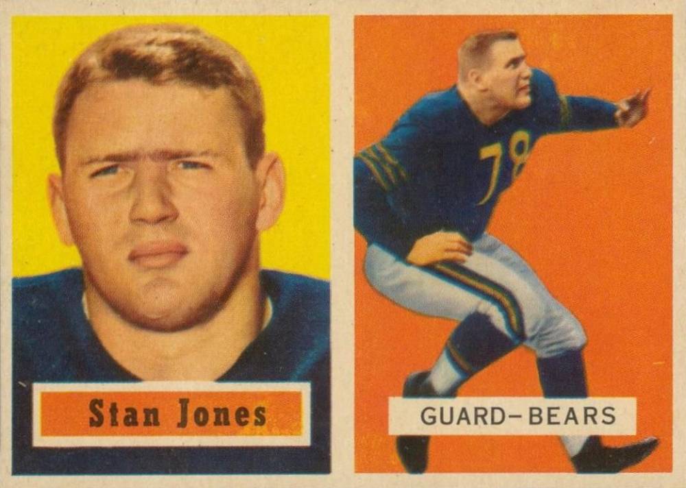 1957 Topps Stan Jones #96 Football Card