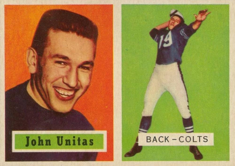 1957 Topps Johnny Unitas #138 Football Card