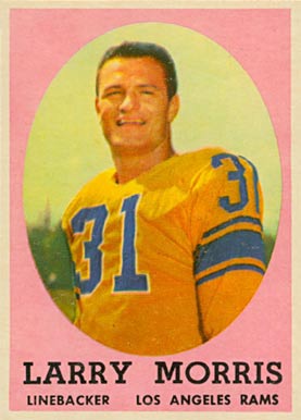1958 Topps Larry Morris #50 Football Card