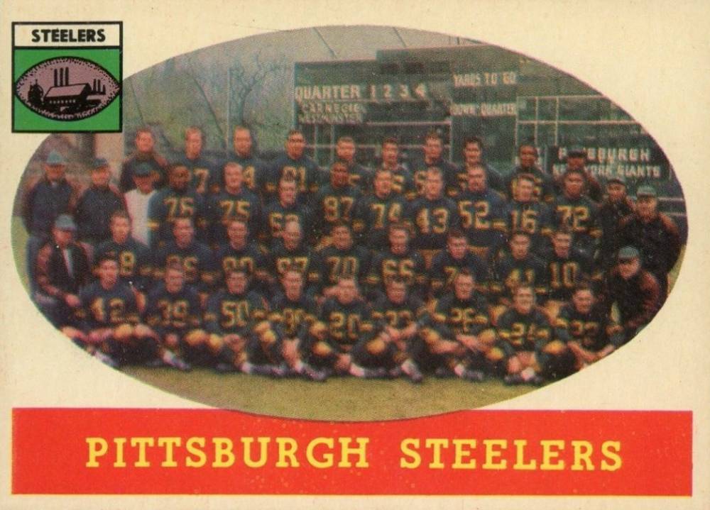 1958 Topps Pittsburgh Steelers #116 Football Card