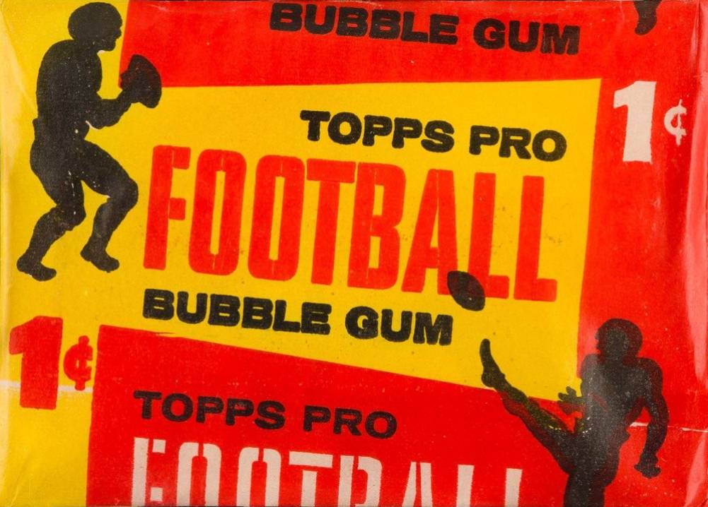 1958 Topps Wax Pack #WP Football Card