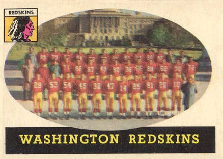 1958 Topps Washington Redskins #27 Football Card