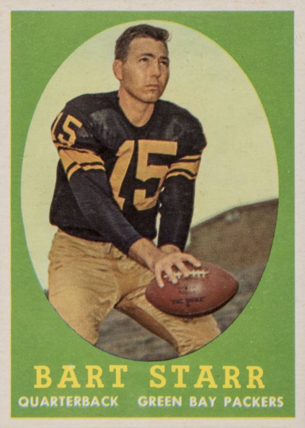 1958 Topps Bart Starr #66 Football Card