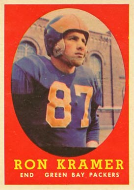 1958 Topps Ron Kramer #58 Football Card