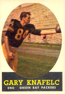 1958 Topps Gary Knafelc #56 Football Card