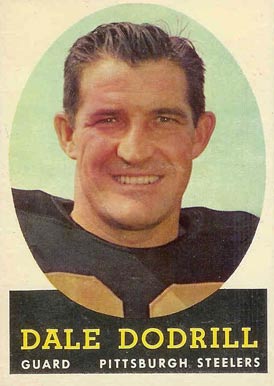 1958 Topps Dale Dodrill #46 Football Card