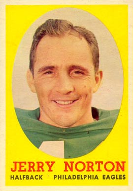 1958 Topps Jerry Norton #40 Football Card