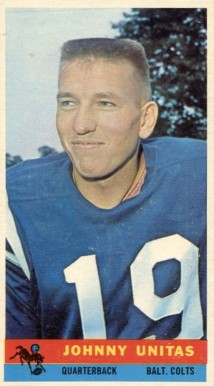 1959 Bazooka John Unitas # Football Card