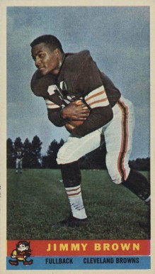 1959 Bazooka Jim Brown # Football Card