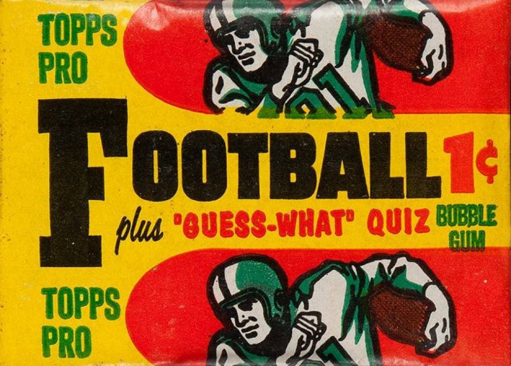 1959 Topps Wax Pack #WP Football Card