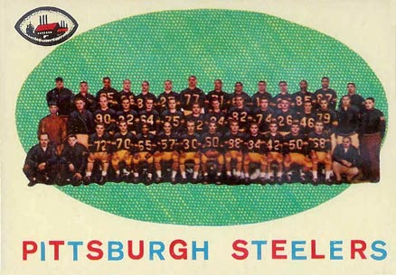 1959 Topps Pittsburgh Steelers Team #146 Football Card