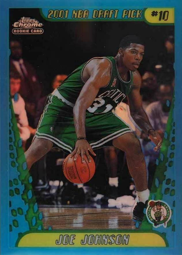 2001 Topps Chrome Joe Johnson #138 Basketball Card