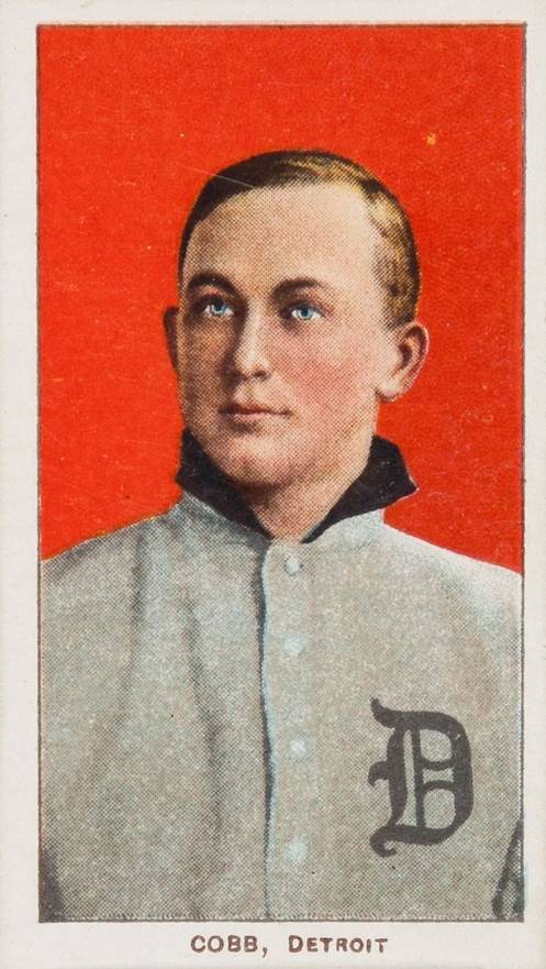1909 White Borders Piedmont Factory 42 Cobb, Detroit #96 Baseball Card