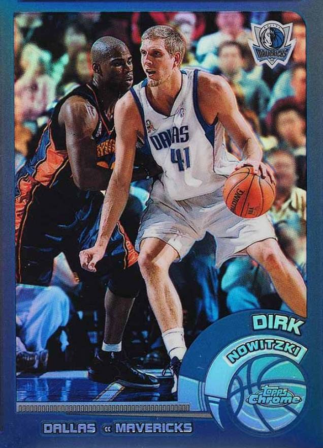 2002 Topps Chrome Dirk Nowitzki #29 Basketball Card