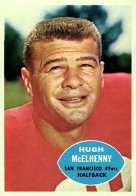 1960 Topps Hugh McElhenny #116 Football Card