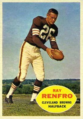 1960 Topps Ray Renfro #26 Football Card