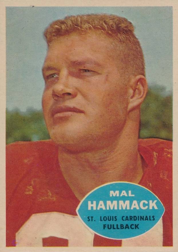 1960 Topps Mal Hammack #104 Football Card