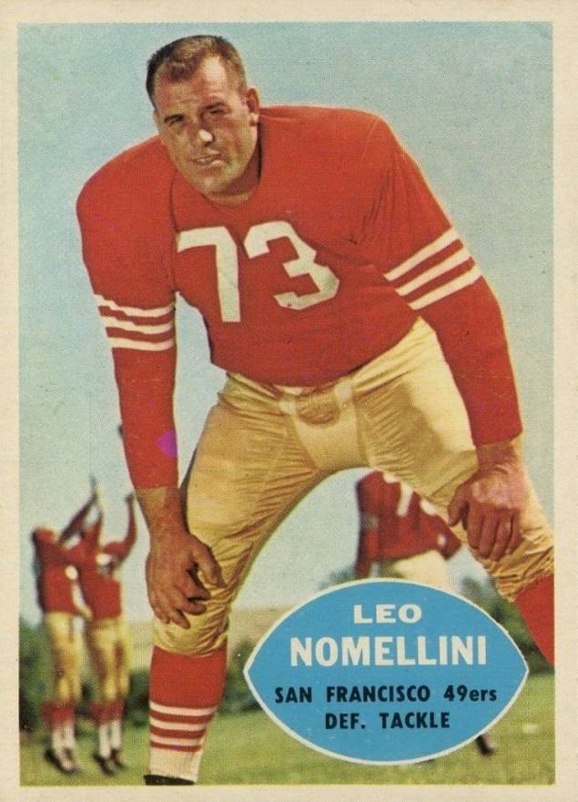 1960 Topps Leo Nomellini #121 Football Card