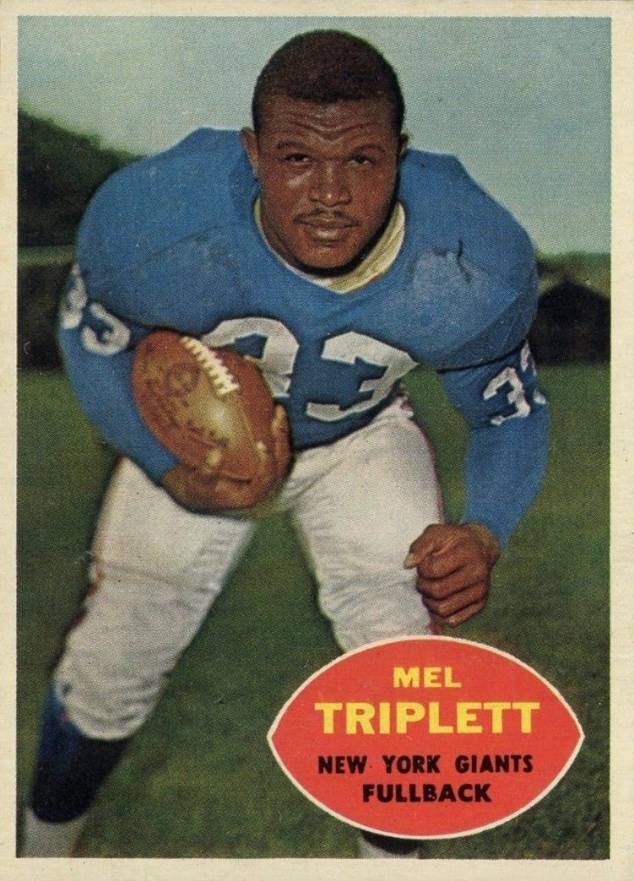 1960 Topps Mel Triplett #73 Football Card