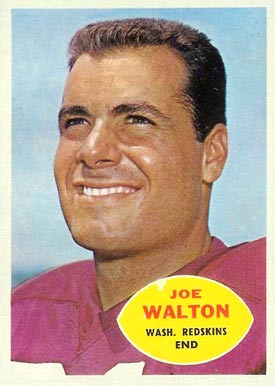 1960 Topps Joe Walton #127 Football Card