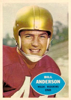 1960 Topps Bill Anderson #126 Football Card