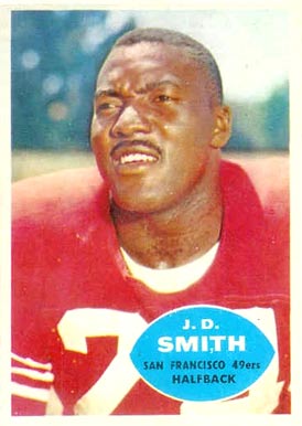 1960 Topps J.D. Smith #115 Football Card