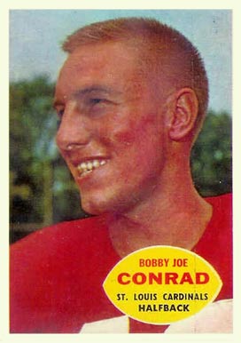 1960 Topps Bobby Joe Conrad #106 Football Card