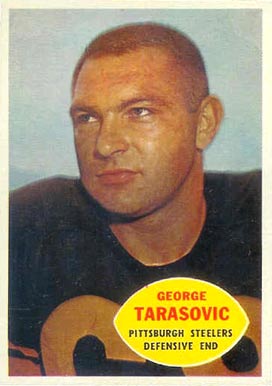 1960 Topps George Tarasovic #100 Football Card