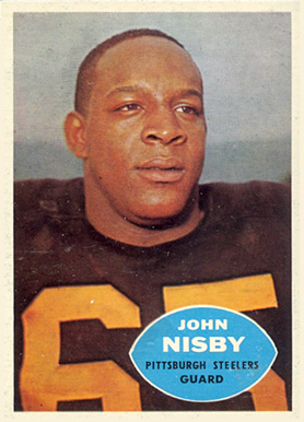 1960 Topps John Nisby #98 Football Card