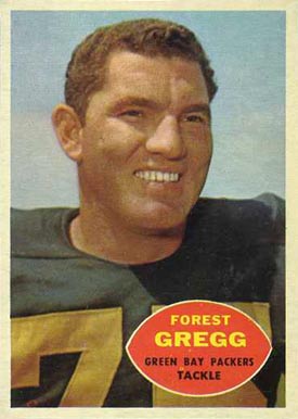 1960 Topps Forrest Gregg #56 Football Card