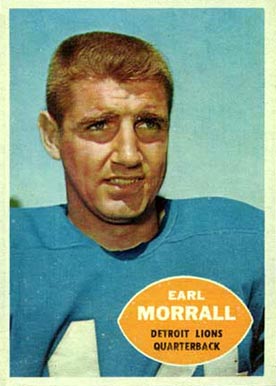 1960 Topps Earl Morrall #41 Football Card
