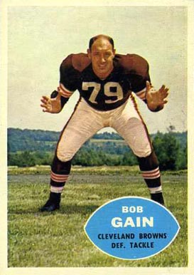1960 Topps Bob Gain #30 Football Card