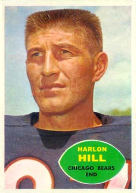 1960 Topps Harlon Hill #16 Football Card