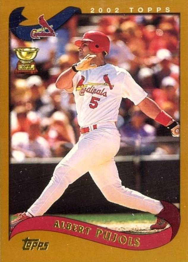 2002 Topps Albert Pujols #160 Baseball Card