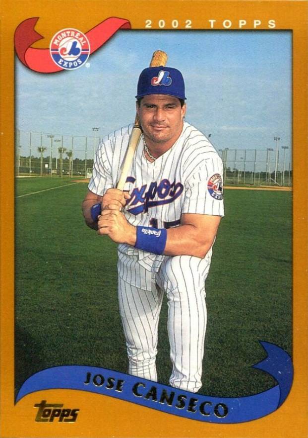 2002 Topps Jose Canseco #435 Baseball Card