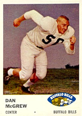 1961 Fleer Bob McNamara #146 Football Card