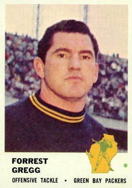1961 Fleer Forrest Gregg #94 Football Card