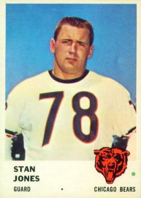1961 Fleer Stan Jones #6 Football Card