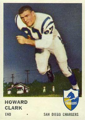 1961 Fleer Howard Clark #159 Football Card