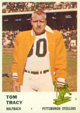 1961 Fleer Tom Tracy #119 Football Card