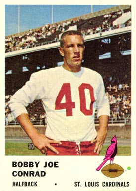1961 Fleer Bobby Joe Conrad #22 Football Card