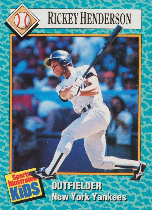 1989 S.I. for Kids Rickey Henderson #46 Baseball Card