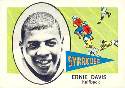1961 Nu-Card Ernie Davis #143 Football Card